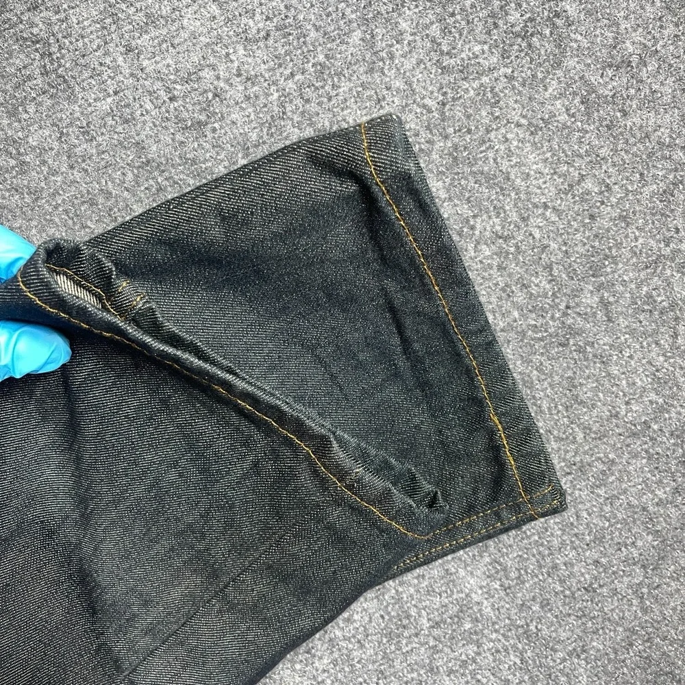 Levis 502 Jeans Dark Wash Tapered 100% Cotton Casual Mens Sze 38x32 #3085